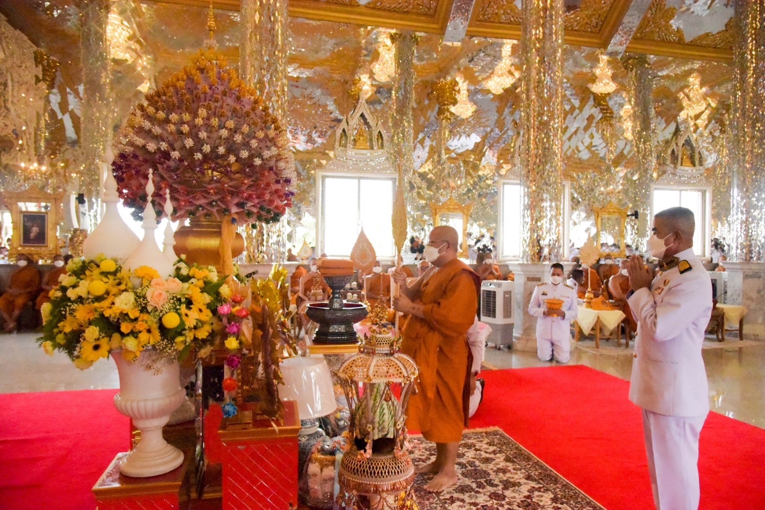 พช.ฉะเชิงเทราร่วมพิธีทอดผ้าป่าสนับสนุนโครงการทุนเล่าเรียนหลวงสำหรับพระสงฆ์ ระดับหนตะวันออก