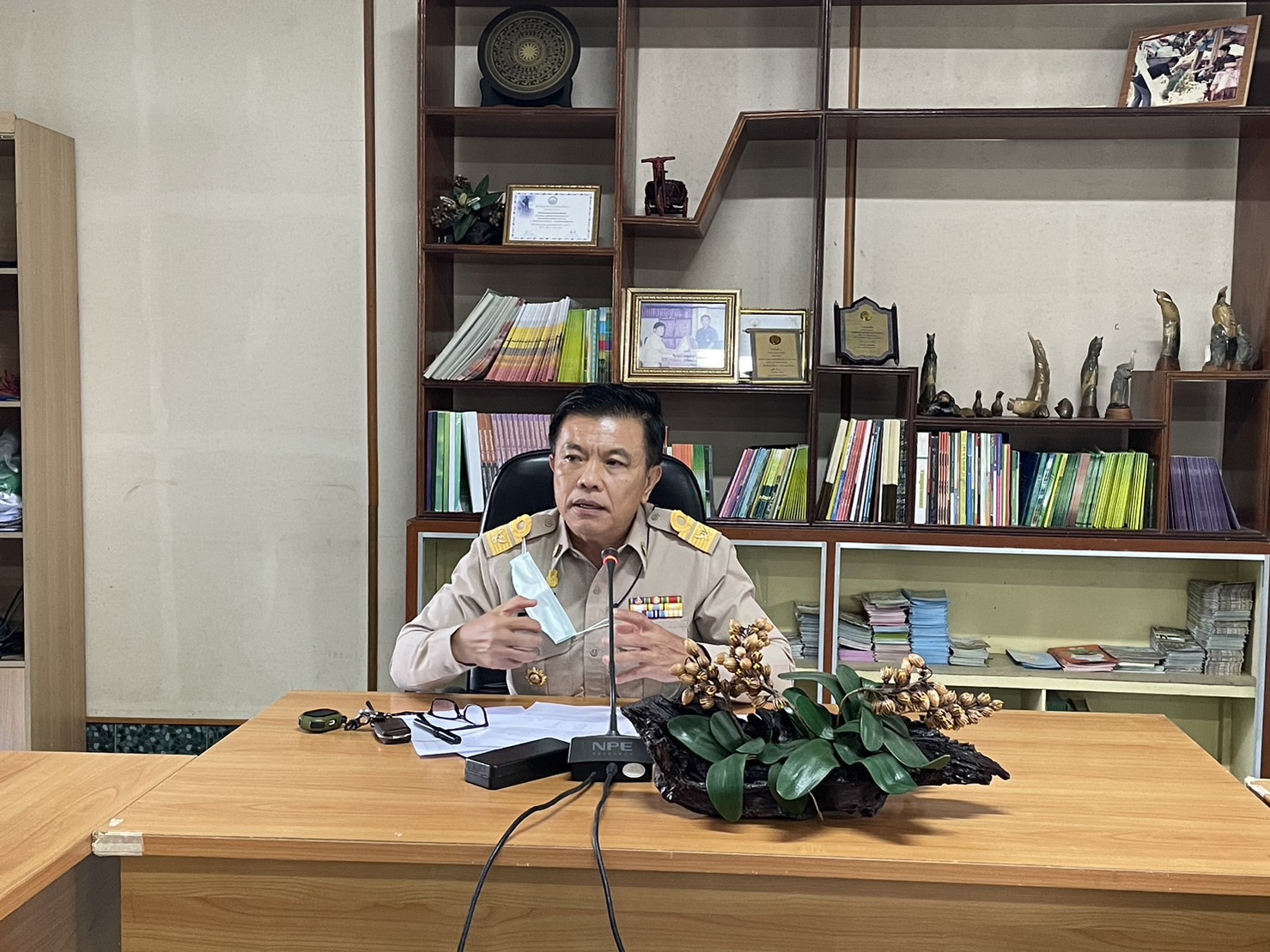 ?️??‍?พช.ฉะเชิงเทราจัดประชุมผู้ผลิต ผู้ประกอบการ OTOP ครั้งที่ 1/2566