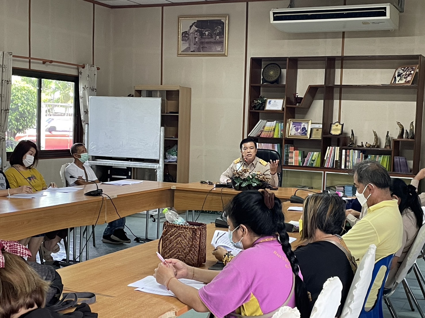 ?️??‍?พช.ฉะเชิงเทราจัดประชุมผู้ผลิต ผู้ประกอบการ OTOP ครั้งที่ 1/2566