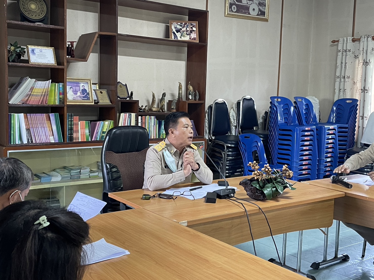 ?️??‍?พช.ฉะเชิงเทราจัดประชุมผู้ผลิต ผู้ประกอบการ OTOP ครั้งที่ 1/2566