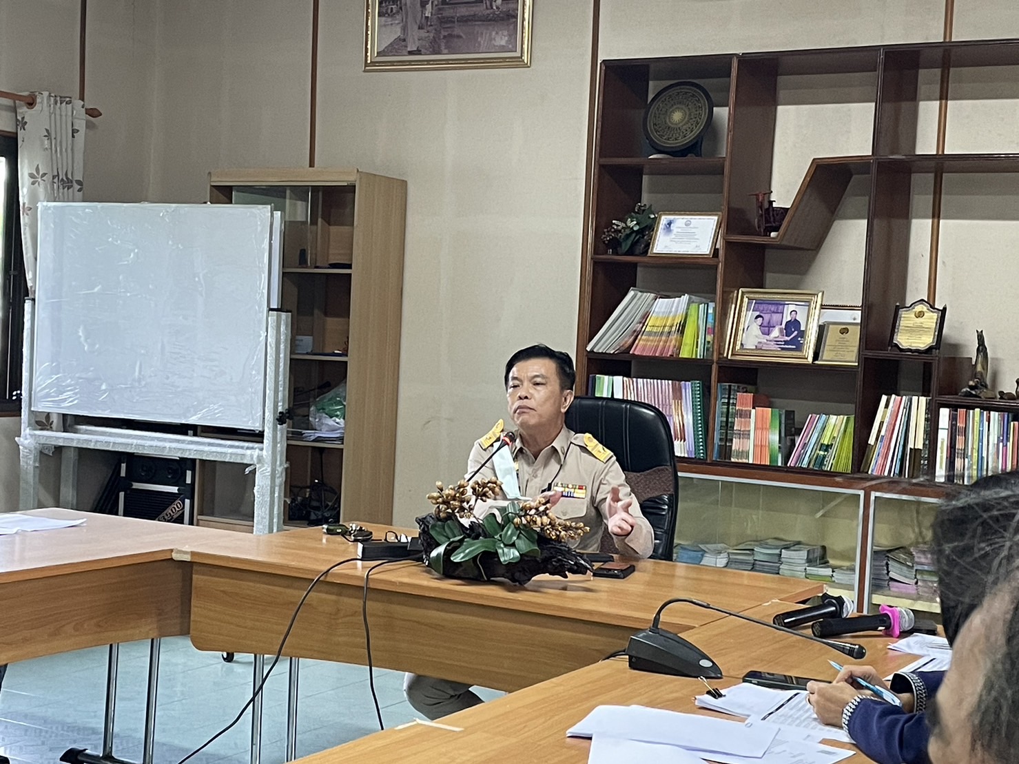 ?️??‍?พช.ฉะเชิงเทราจัดประชุมผู้ผลิต ผู้ประกอบการ OTOP ครั้งที่ 1/2566