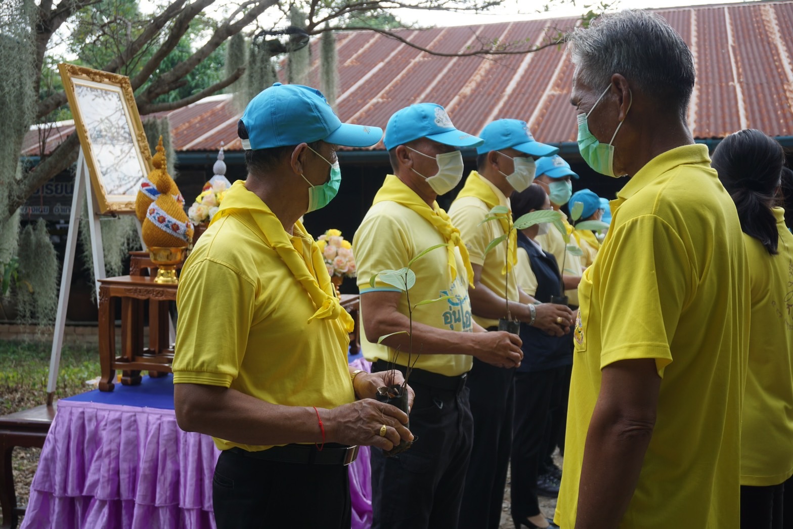 ?️??‍?พช.ฉะเชิงเทรา สนับสนุน ติดตามการดำเนินงานศูนย์ผู้นำจิตอาสาพัฒนาชุมชน