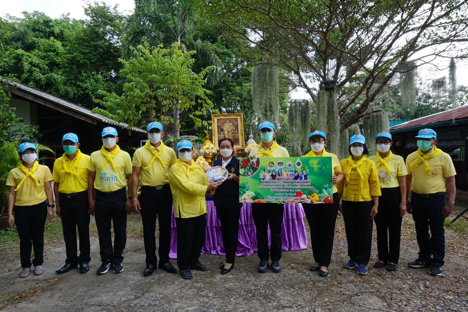 ?️??‍?พช.ฉะเชิงเทรา สนับสนุน ติดตามการดำเนินงานศูนย์ผู้นำจิตอาสาพัฒนาชุมชน