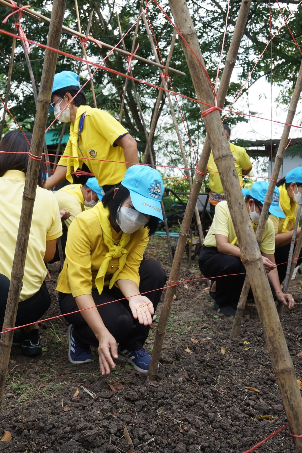 ?️??‍?พช.ฉะเชิงเทรา สนับสนุน ติดตามการดำเนินงานศูนย์ผู้นำจิตอาสาพัฒนาชุมชน