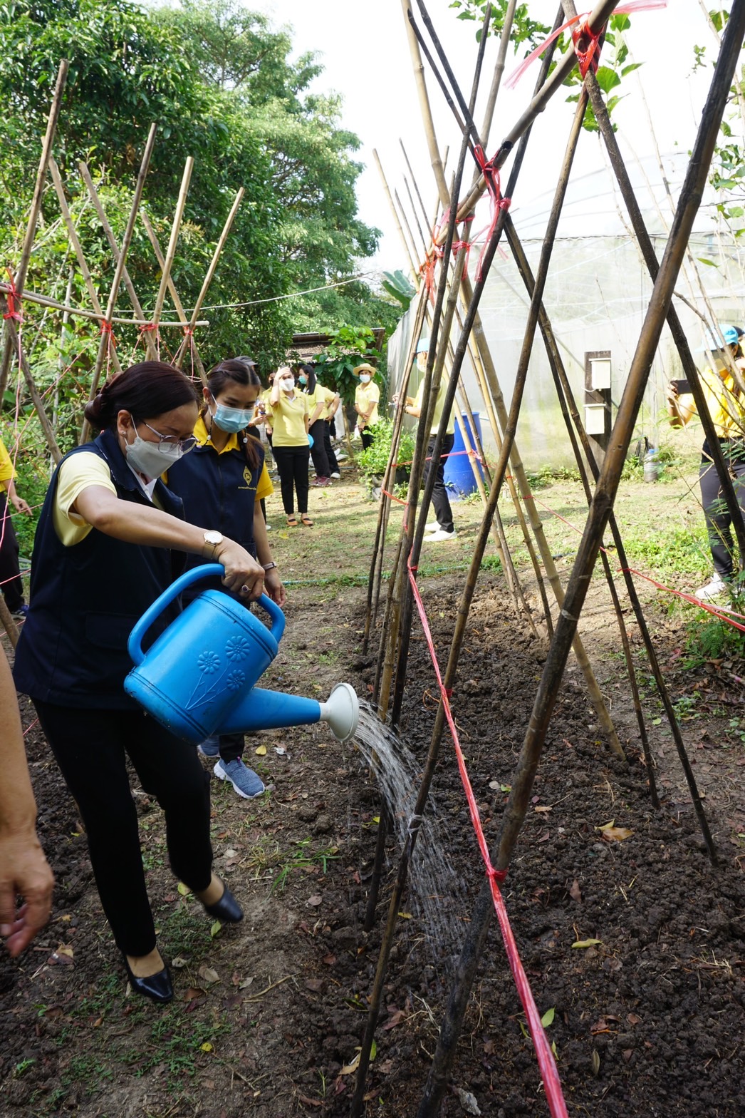 ?️??‍?พช.ฉะเชิงเทรา สนับสนุน ติดตามการดำเนินงานศูนย์ผู้นำจิตอาสาพัฒนาชุมชน