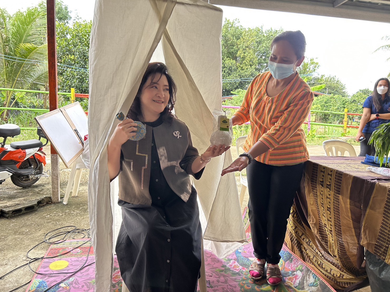 ?️??‍?พช.ฉะเชิงเทรา สนับสนุน ติดตามการดำเนินงานศูนย์ผู้นำจิตอาสาพัฒนาชุมชน