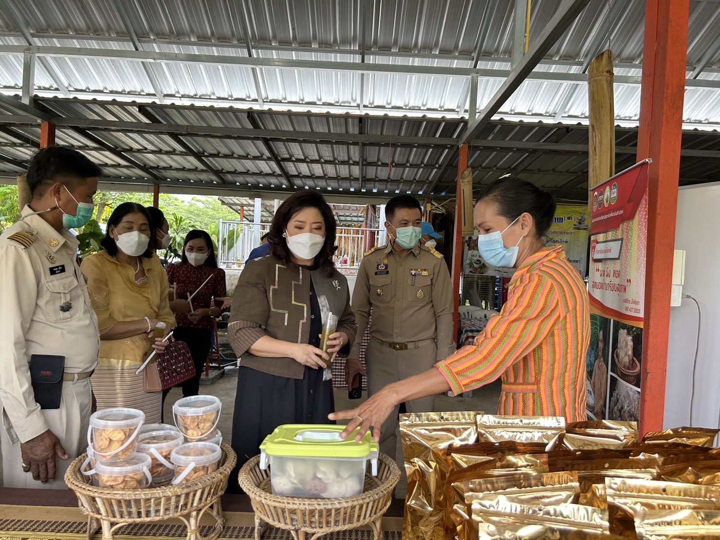 ?️??‍?พช.ฉะเชิงเทรา สนับสนุน ติดตามการดำเนินงานศูนย์ผู้นำจิตอาสาพัฒนาชุมชน