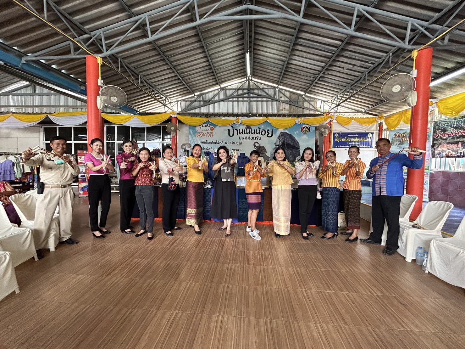 ?️??‍?พช.ฉะเชิงเทรา สนับสนุน ติดตามการดำเนินงานศูนย์ผู้นำจิตอาสาพัฒนาชุมชน