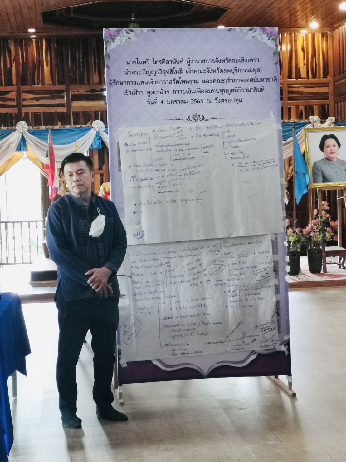 ?️??‍?หัวหน้าผู้ตรวจราชการกรมการพัฒนาชุมชน ร่วมกับพช.ฉะเชิงเทราประชุมเตรียมความพร้อมการจัดกิจกรรม วันดินโลก (World Soil Day) บำรุงป่า รักษาผืนดิน  เทิดพระเกียรติ องค์ภูมิพลฯ