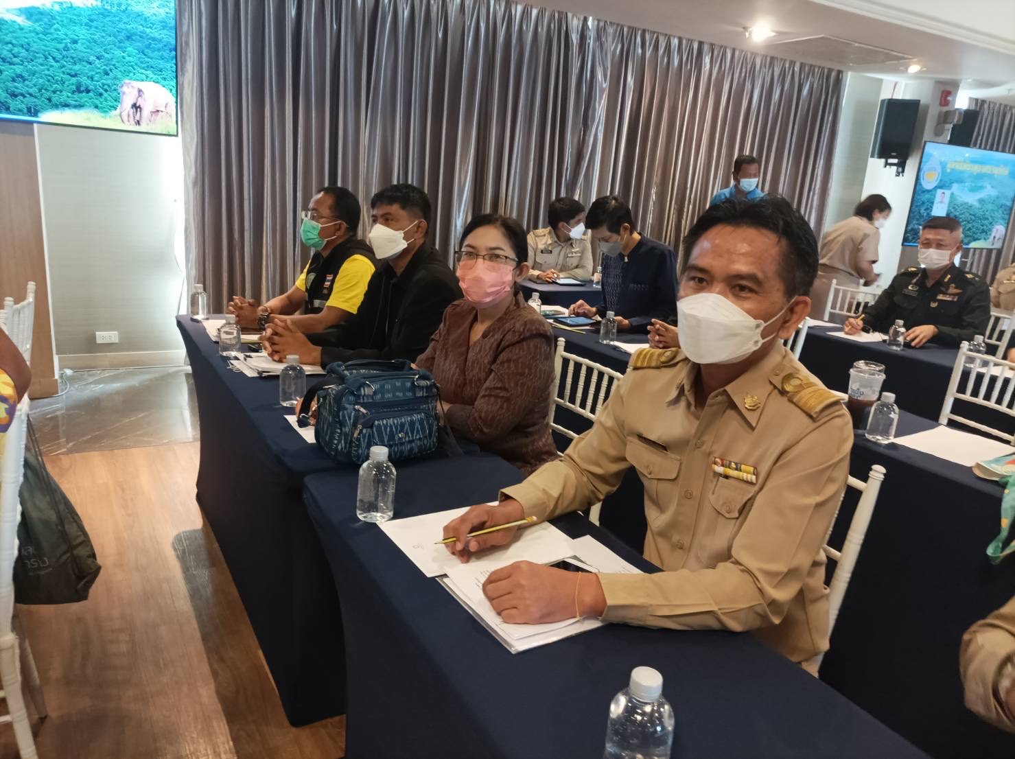 ?️??‍? พช.ฉะเชิงเทราร่วมประชุมจัดทำแผนปฏิบัติการโครงการพัชรสุธาคชานุรักษ์ ปี 2566