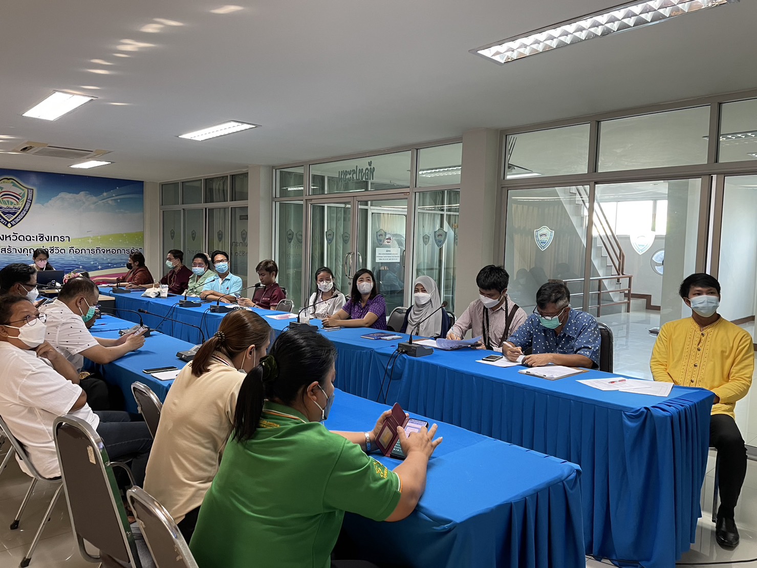 ?️??‍?พช.ฉะเชิงเทราร่วมฝึกอบรมโครงการการสร้างนักขับเคลื่อนยุทธศาสตร์นำการเปลี่ยนแปลง กิจกรรมที่ 1 ฝึกอบรมสร้างนักขับเคลื่อนยุทธศาสตร์นำการเปลี่ยนแปลงสู่นักสื่อสารสังคม