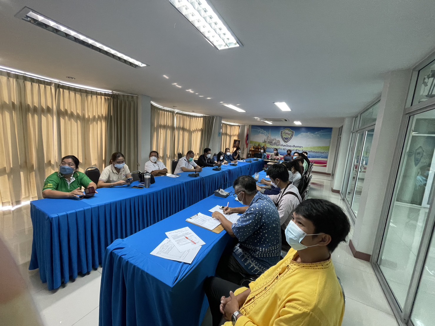 ?️??‍?พช.ฉะเชิงเทราร่วมฝึกอบรมโครงการการสร้างนักขับเคลื่อนยุทธศาสตร์นำการเปลี่ยนแปลง กิจกรรมที่ 1 ฝึกอบรมสร้างนักขับเคลื่อนยุทธศาสตร์นำการเปลี่ยนแปลงสู่นักสื่อสารสังคม