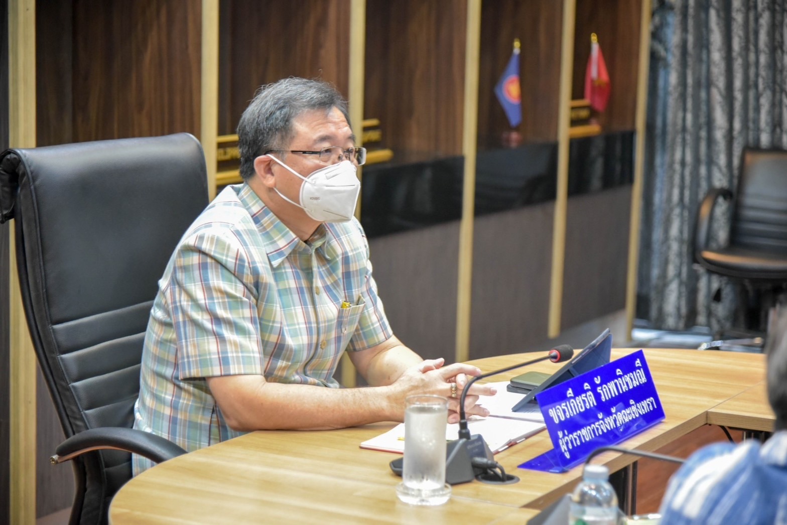 ?️??‍? พช.ฉะเชิงเทราร่วมประชุมขับเคลื่อนและติดตามนโยบายของรัฐบาล และภารกิจสำคัญของสำนักงานปลัดกระทรวงมหาดไทย และหน่วยงานในสังกัดกระทรวงมหาดไทย