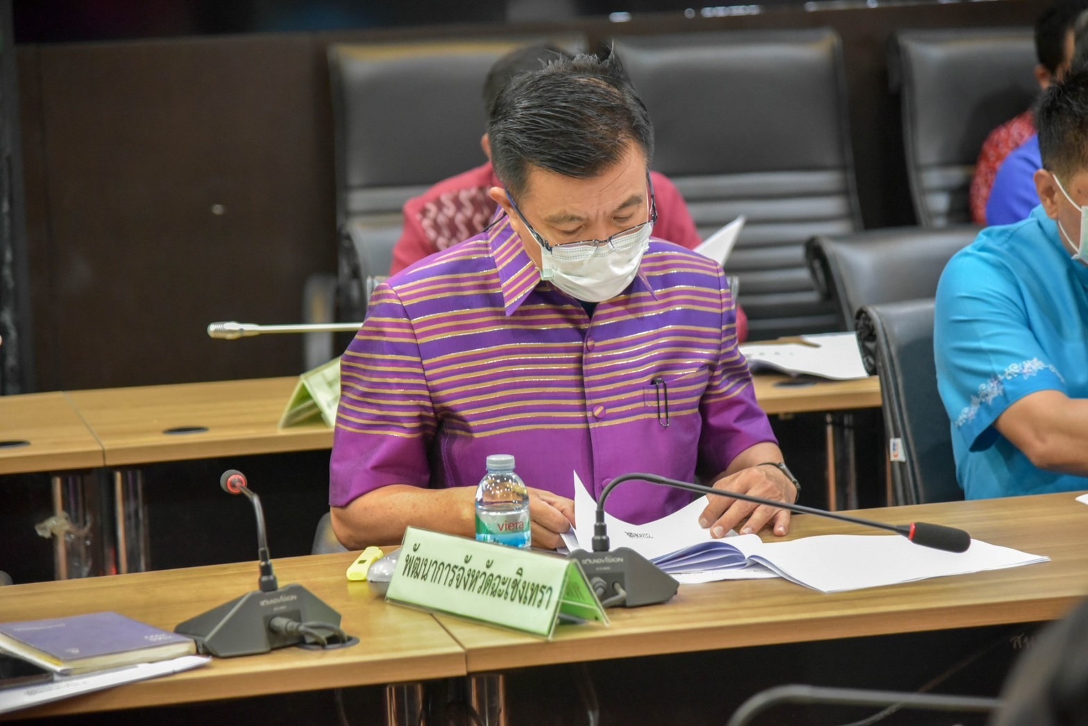 ?️??‍? พช.ฉะเชิงเทราร่วมประชุมขับเคลื่อนและติดตามนโยบายของรัฐบาล และภารกิจสำคัญของสำนักงานปลัดกระทรวงมหาดไทย และหน่วยงานในสังกัดกระทรวงมหาดไทย