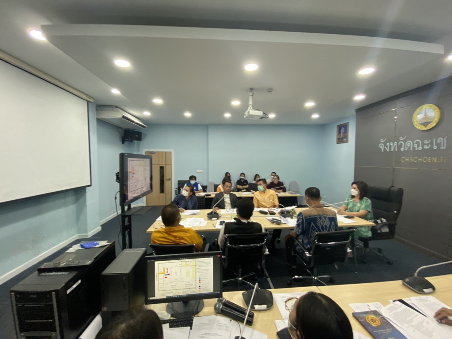 ?️??‍?พช.ฉะเชิงเทรา ร่วมประชุมการจัดกิจกรรมของชมรมแม่บ้านมหาดไทย ในงานนมัสการหลวงพ่อโสธร และงานประจำปีจังหวัดฉะเชิงเทรา ปี 2565