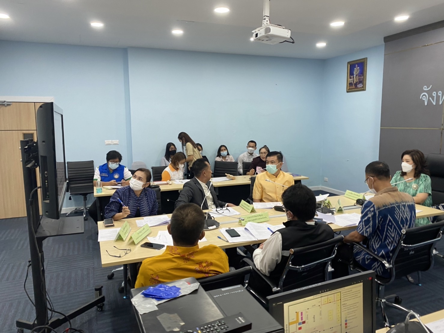 ?️??‍?พช.ฉะเชิงเทรา ร่วมประชุมการจัดกิจกรรมของชมรมแม่บ้านมหาดไทย ในงานนมัสการหลวงพ่อโสธร และงานประจำปีจังหวัดฉะเชิงเทรา ปี 2565