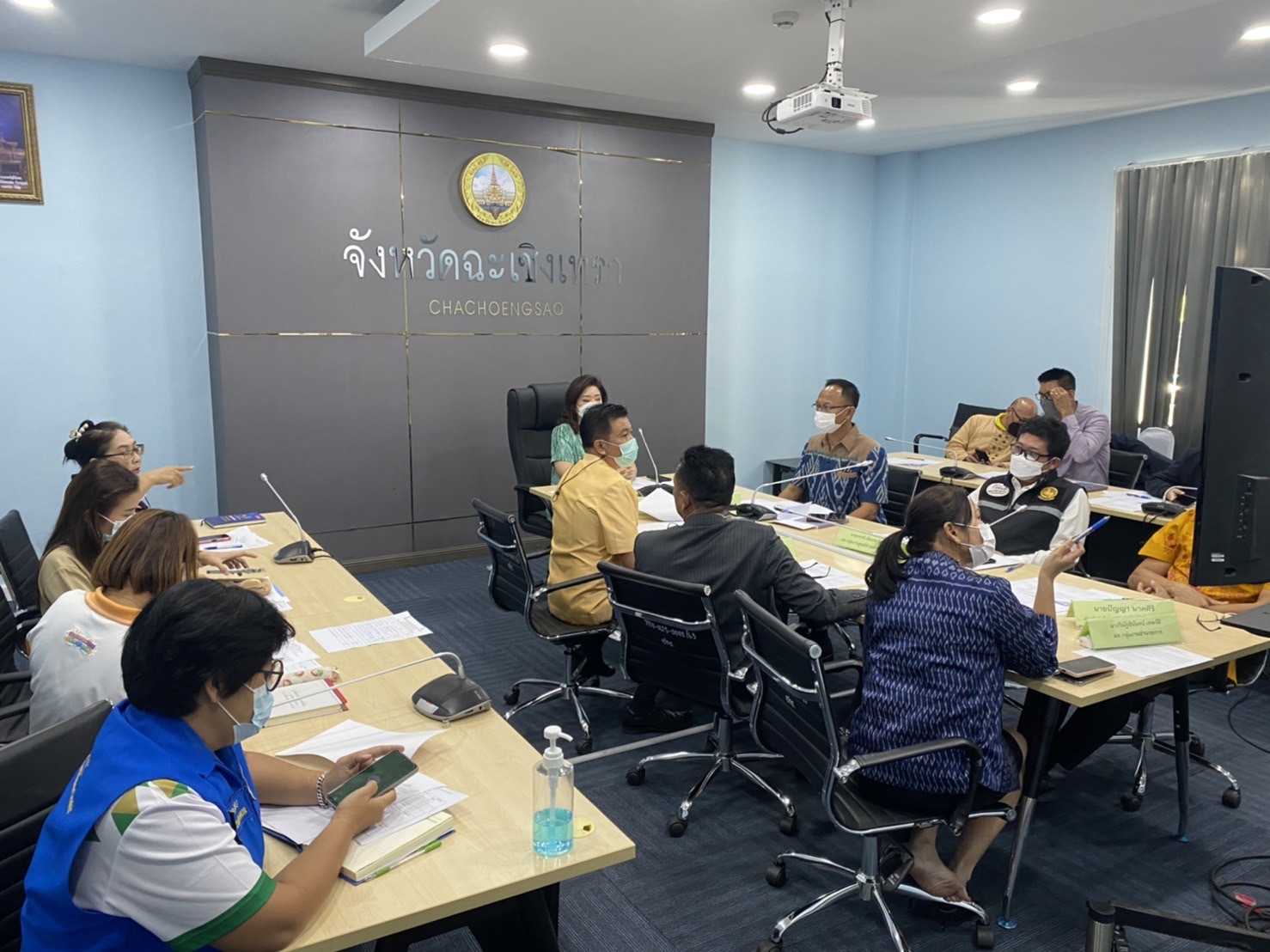 ?️??‍?พช.ฉะเชิงเทรา ร่วมประชุมการจัดกิจกรรมของชมรมแม่บ้านมหาดไทย ในงานนมัสการหลวงพ่อโสธร และงานประจำปีจังหวัดฉะเชิงเทรา ปี 2565