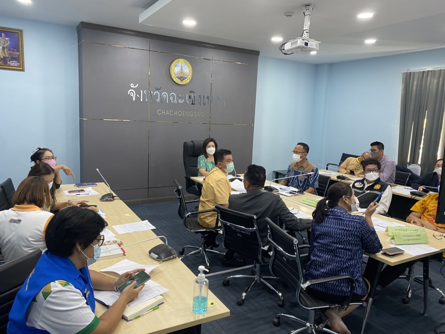 ?️??‍?พช.ฉะเชิงเทรา ร่วมประชุมการจัดกิจกรรมของชมรมแม่บ้านมหาดไทย ในงานนมัสการหลวงพ่อโสธร และงานประจำปีจังหวัดฉะเชิงเทรา ปี 2565