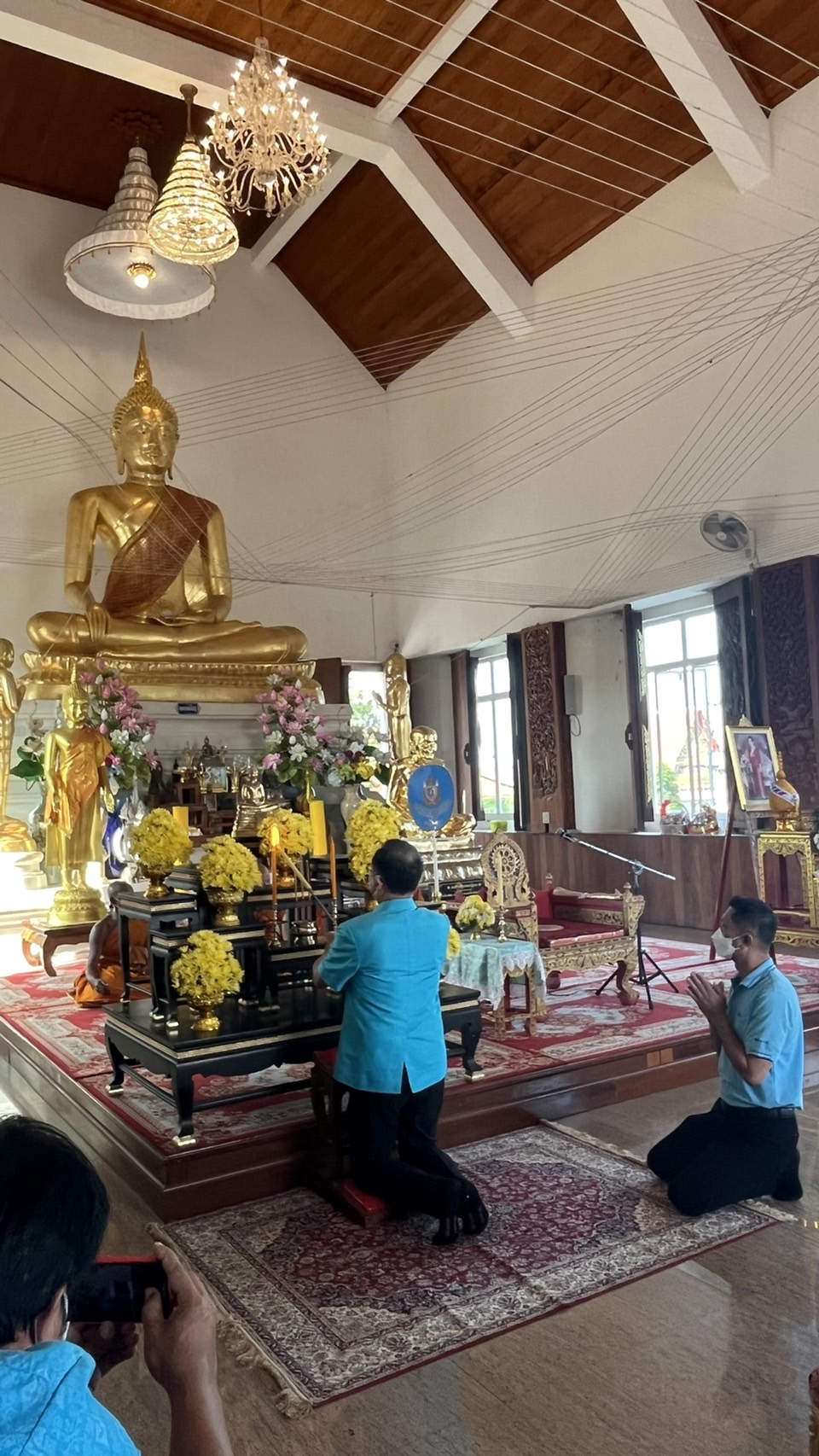 ???พช.ฉะเชิงเทรา ร่วมฟังเทศน์บทพระธรรมเทศนาเฉลิมพระธรรมบารมีใน “ อุภินนมัตถจรกถา” เฉลิมพระธรรมบารมีสมเด็จพระนางเจ้าสิริกิติ์ พระบรมราชินีนาถ พระบรมราชชนนีพันปีหลวง