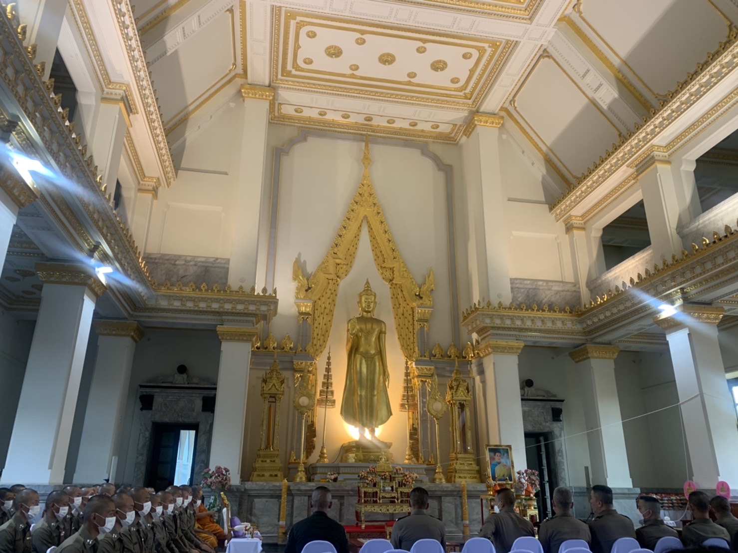 ??พช.ฉะเชิงเทราร่วมพิธีเจริญพระพุทธมนต์และเจริญจิตภาวนาถวายพระพรชัยมงคลแด่สมเด็จพระเจ้าลูกเธอ เจ้าฟ้าพัชรกิติยาภา นเรนทิราเทพยวดี กรมหลวงราชสาริณีสิริพัชร มหาวัชรราชธิดา