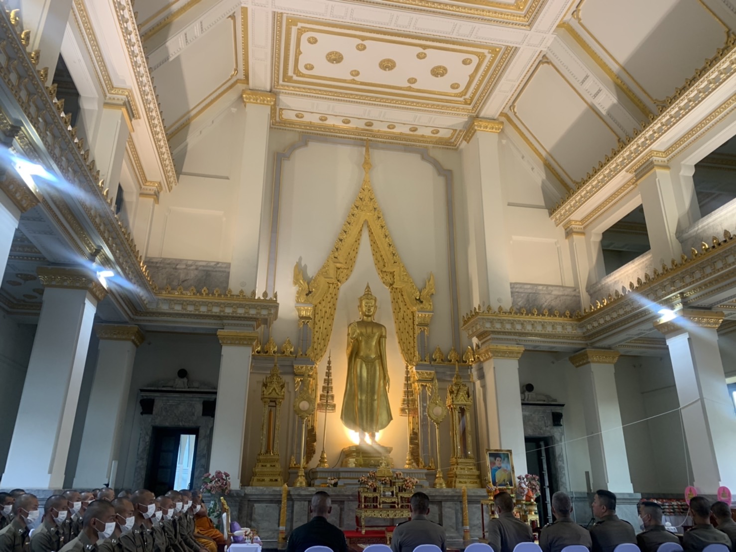 ??พช.ฉะเชิงเทราร่วมพิธีเจริญพระพุทธมนต์และเจริญจิตภาวนาถวายพระพรชัยมงคลแด่สมเด็จพระเจ้าลูกเธอ เจ้าฟ้าพัชรกิติยาภา นเรนทิราเทพยวดี กรมหลวงราชสาริณีสิริพัชร มหาวัชรราชธิดา