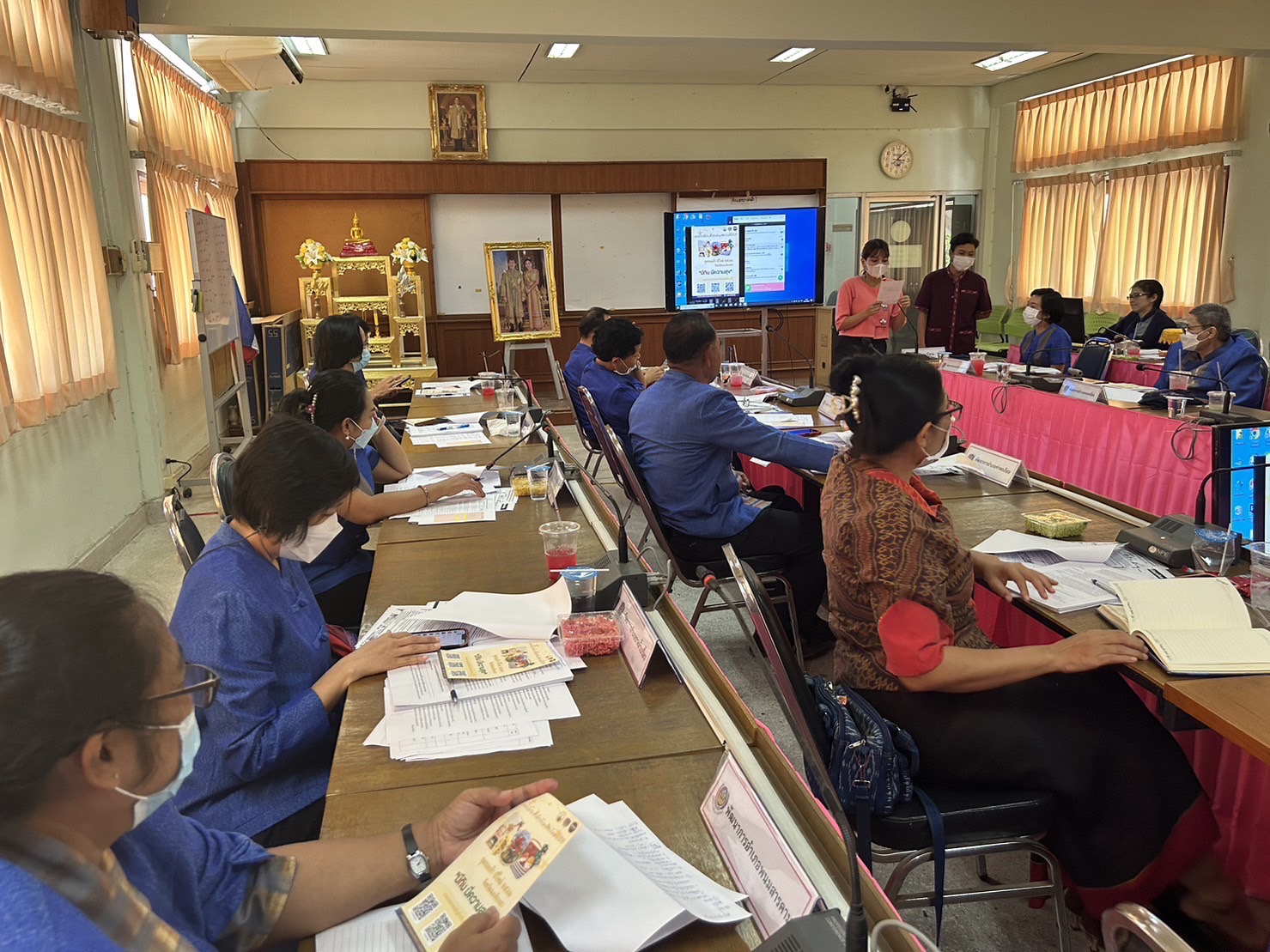 ?️??‍? พช.ฉะเชิงเทราประชุมผู้บริหาร/นักวิชาการพัฒนาชุมชน และเจ้าหน้าที่พัฒนาชุมชน จังหวัดฉะเชิงเทรา ครั้งที่ 11/2565