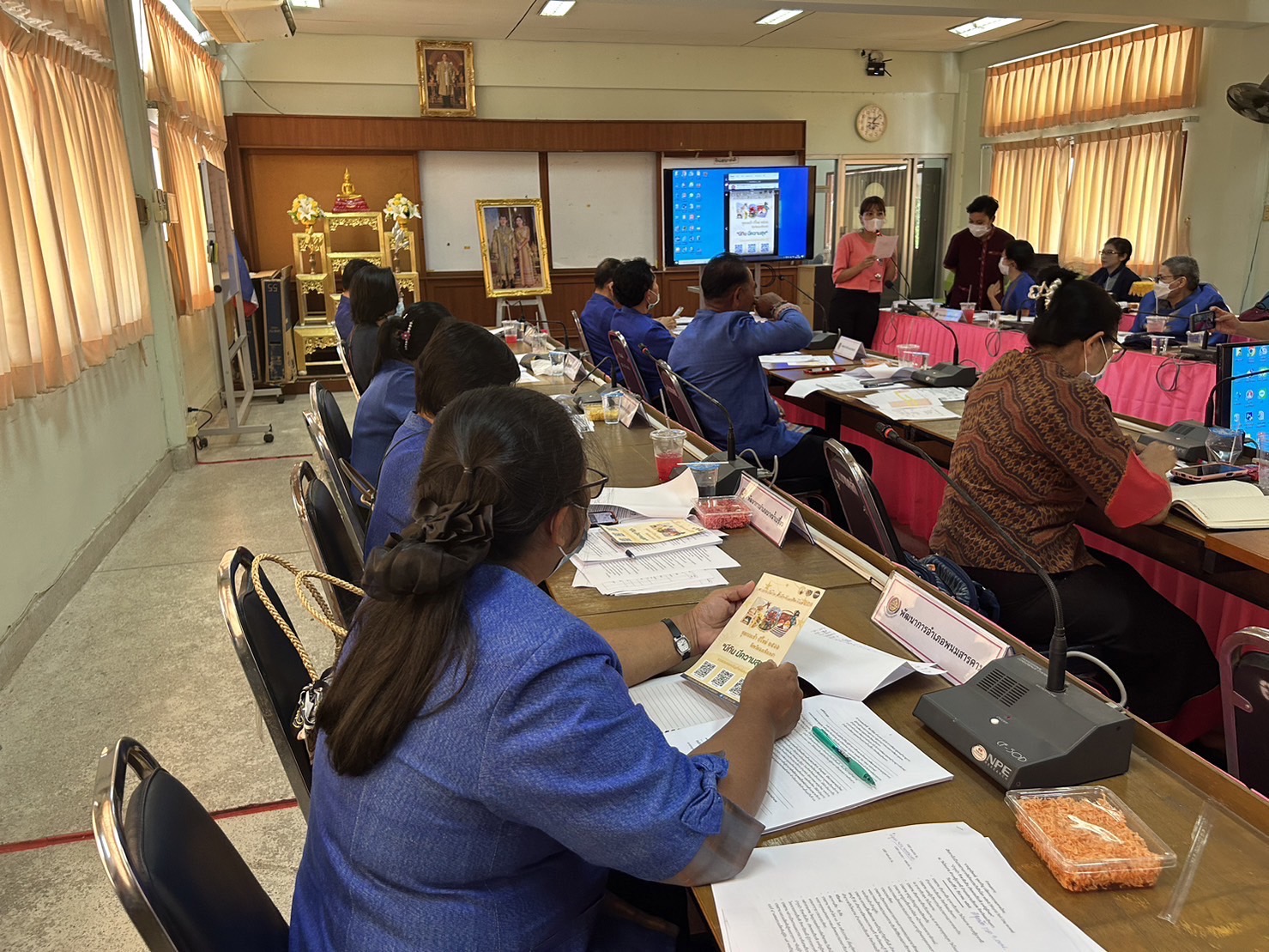 ?️??‍? พช.ฉะเชิงเทราประชุมผู้บริหาร/นักวิชาการพัฒนาชุมชน และเจ้าหน้าที่พัฒนาชุมชน จังหวัดฉะเชิงเทรา ครั้งที่ 11/2565