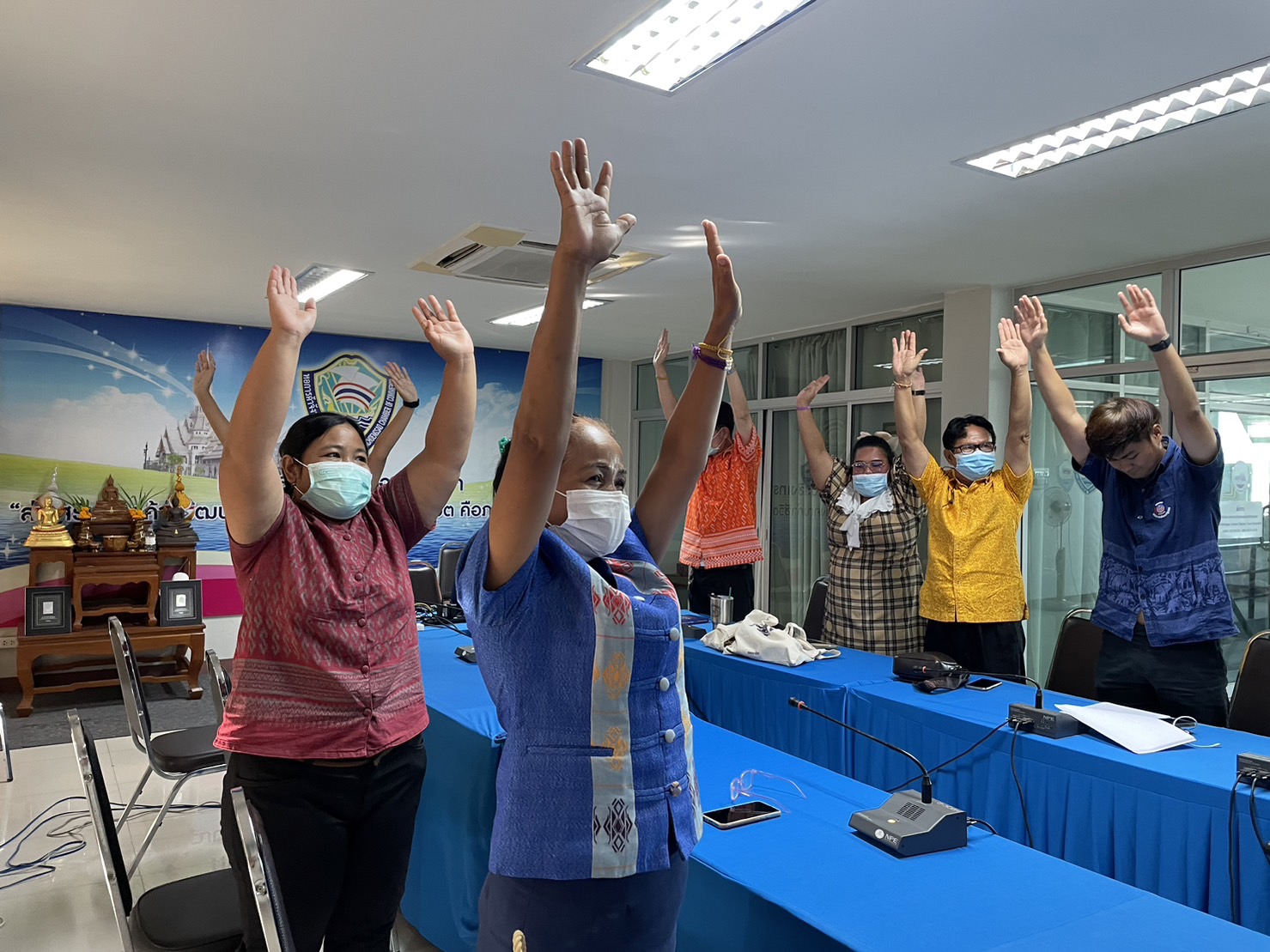 ?️??‍?พช.ฉะเชิงเทราร่วมฝึกอบรมโครงการการสร้างนักขับเคลื่อนยุทธศาสตร์นำการเปลี่ยนแปลง กิจกรรมที่ 1 ฝึกอบรมสร้างนักขับเคลื่อนยุทธศาสตร์นำการเปลี่ยนแปลงสู่นักสื่อสารสังคม