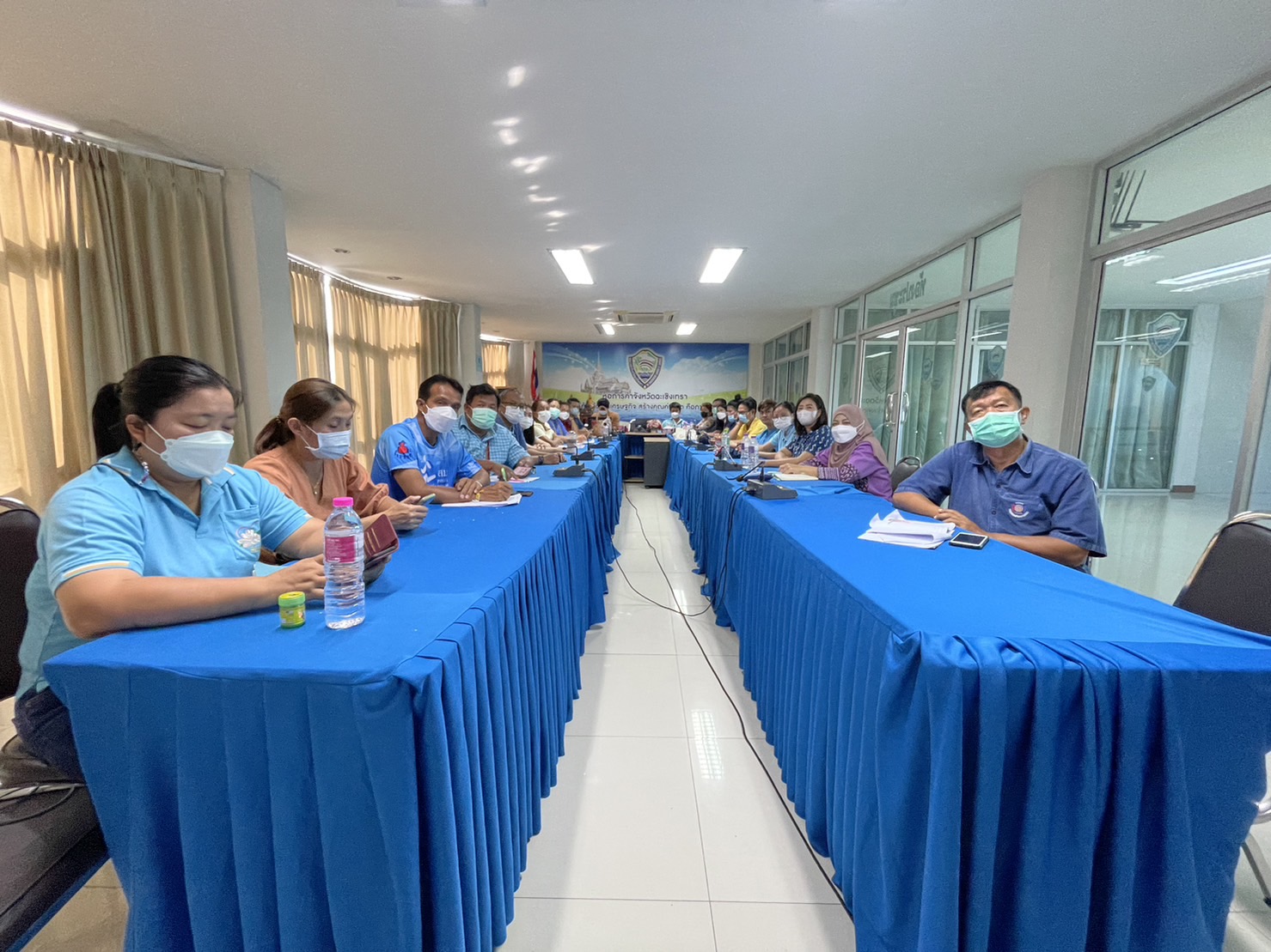 ?️??‍?พช.ฉะเชิงเทราร่วมฝึกอบรมโครงการการสร้างนักขับเคลื่อนยุทธศาสตร์นำการเปลี่ยนแปลง กิจกรรมที่ 1 ฝึกอบรมสร้างนักขับเคลื่อนยุทธศาสตร์นำการเปลี่ยนแปลงสู่นักสื่อสารสังคม