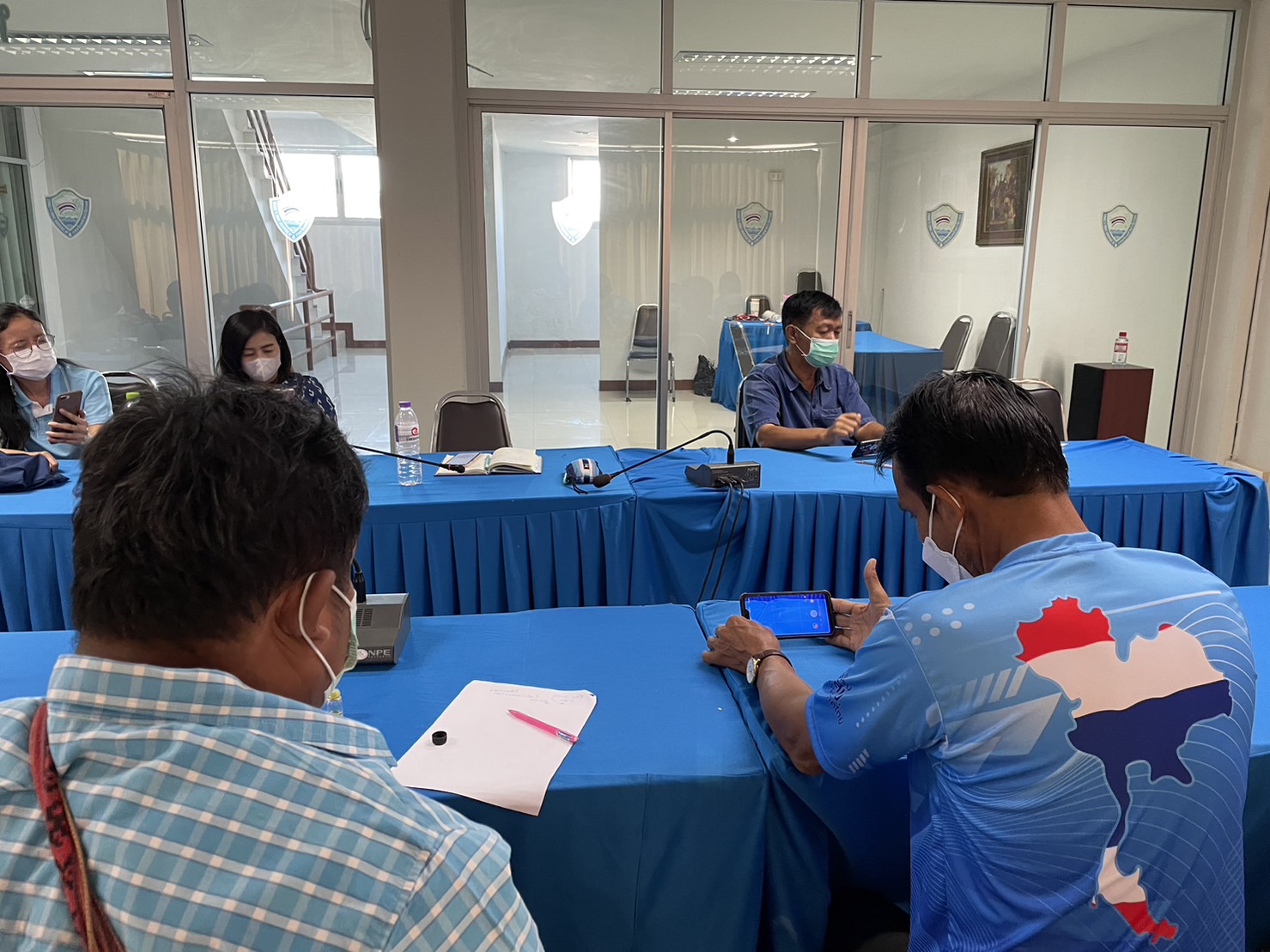 ?️??‍?พช.ฉะเชิงเทราร่วมฝึกอบรมโครงการการสร้างนักขับเคลื่อนยุทธศาสตร์นำการเปลี่ยนแปลง กิจกรรมที่ 1 ฝึกอบรมสร้างนักขับเคลื่อนยุทธศาสตร์นำการเปลี่ยนแปลงสู่นักสื่อสารสังคม