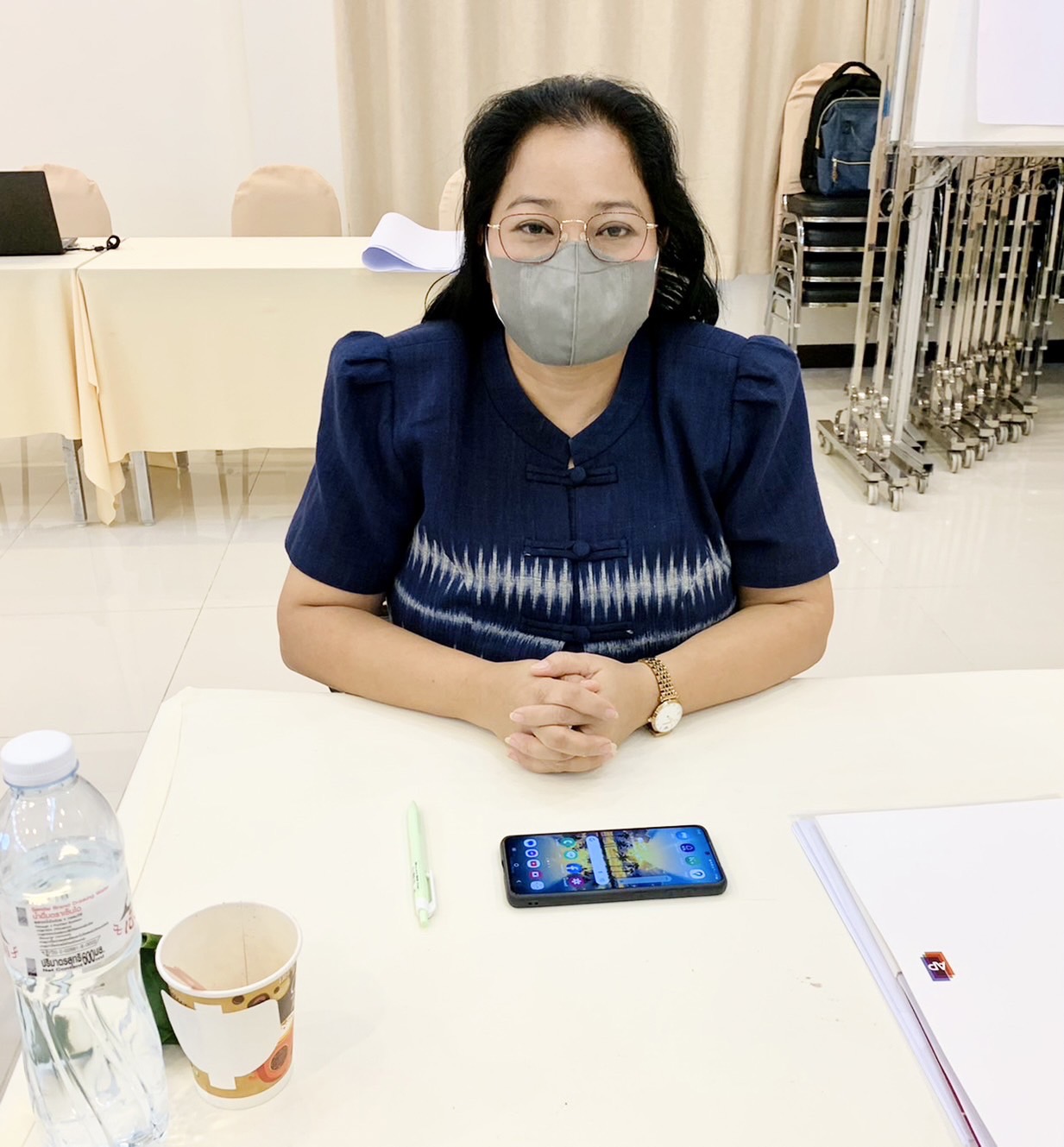 ??พช.ฉะเชิงเทรา ร่วมประชุมเชิงปฏิบัติการตรวจติดตามผลกาาดําเนินงานของหน่วยรับตรวจครั้งที่ 1/2566