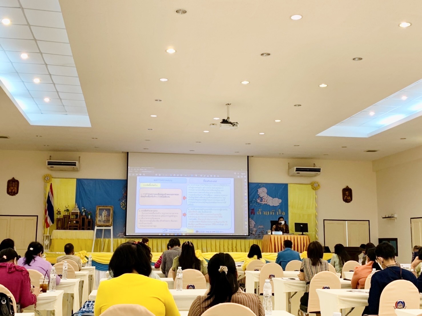 ??พช.ฉะเชิงเทรา ร่วมประชุมเชิงปฏิบัติการตรวจติดตามผลกาาดําเนินงานของหน่วยรับตรวจครั้งที่ 1/2566