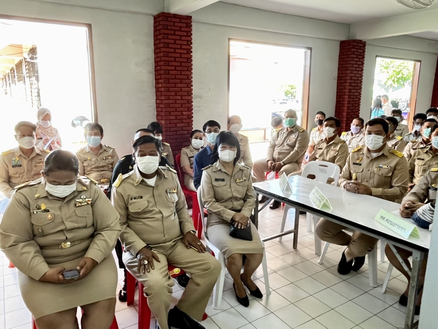 ?️??‍?พช.ฉะเชิงเทราร่วมประชุมมอบนโยบายของผู้ว่าราชการจังหวัดฉะเชิงเทราให้แก่กำนัน ผู้ใหญ่บ้าน