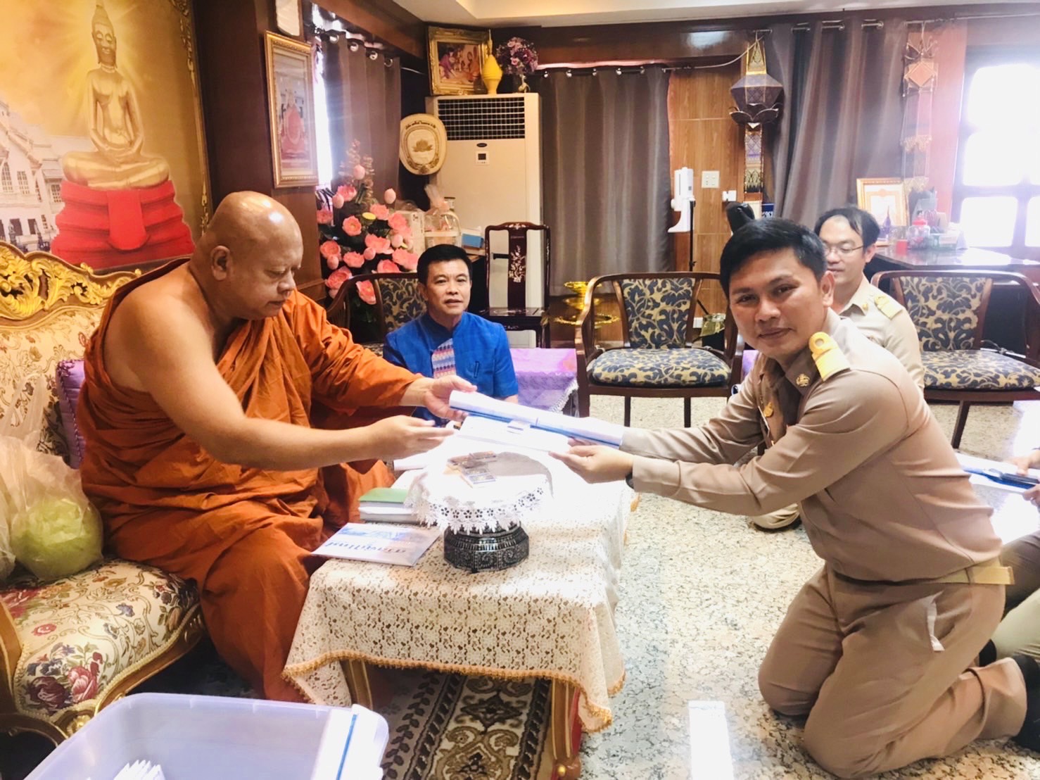 ??พช.ฉะเชิงเทรา ต้อนรับข้าราชการที่ได้รับการแต่งตั้งให้ดำรงตำแหน่งพัฒนาการอำเภ