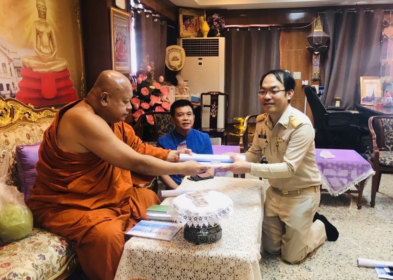 ??พช.ฉะเชิงเทรา ต้อนรับข้าราชการที่ได้รับการแต่งตั้งให้ดำรงตำแหน่งพัฒนาการอำเภ