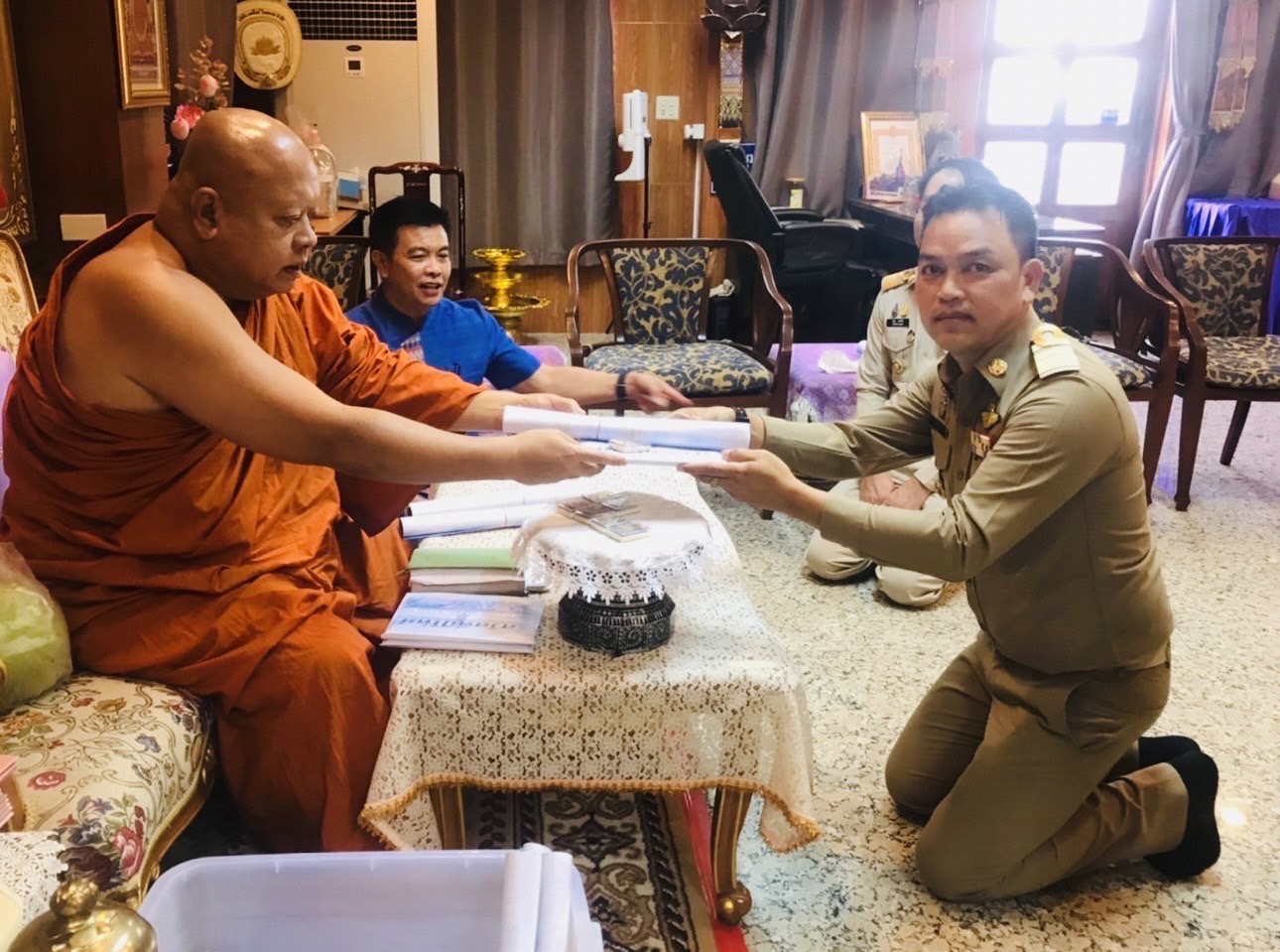 ??พช.ฉะเชิงเทรา ต้อนรับข้าราชการที่ได้รับการแต่งตั้งให้ดำรงตำแหน่งพัฒนาการอำเภ