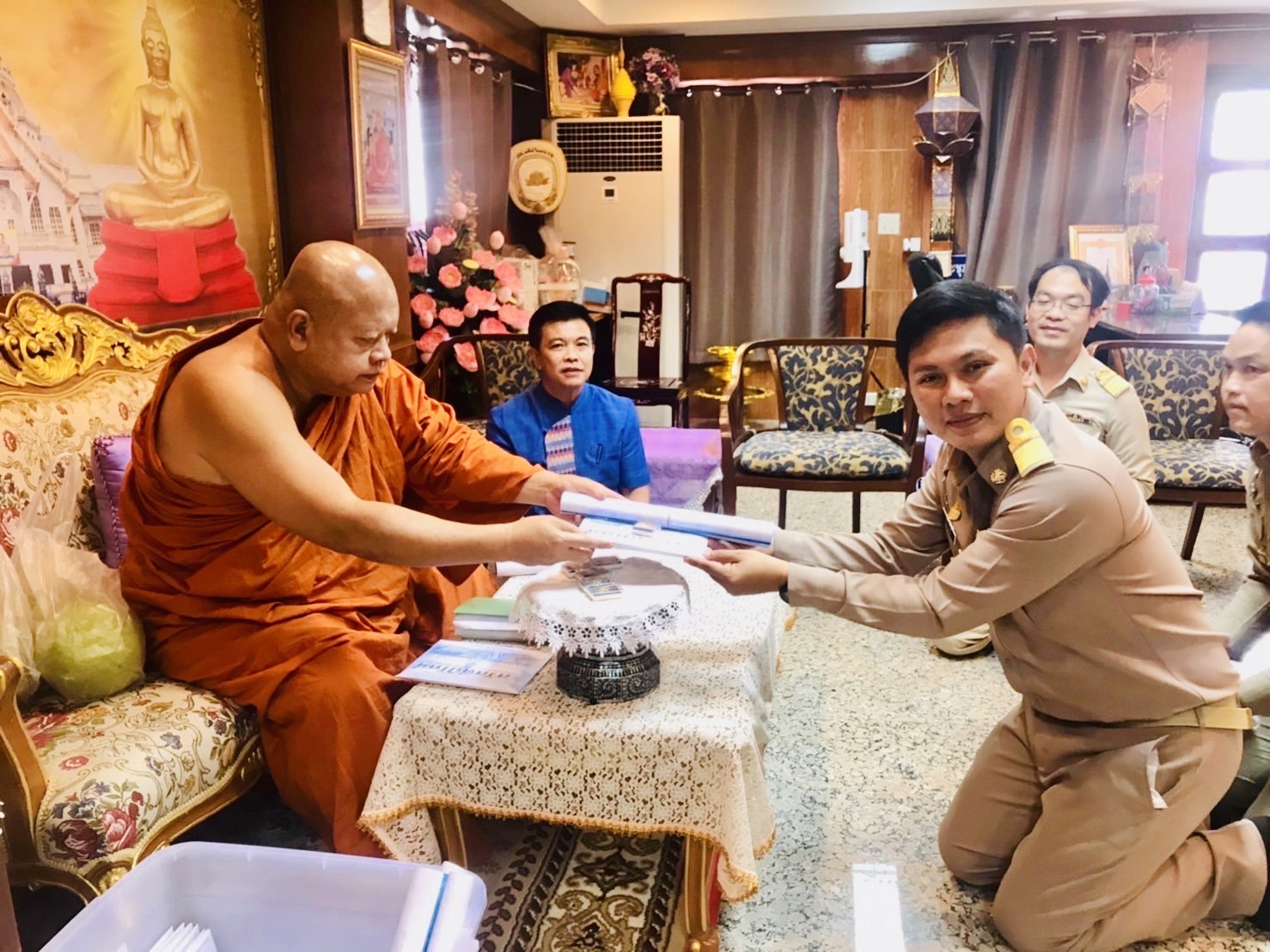 ??พช.ฉะเชิงเทรา ต้อนรับข้าราชการที่ได้รับการแต่งตั้งให้ดำรงตำแหน่งพัฒนาการอำเภ