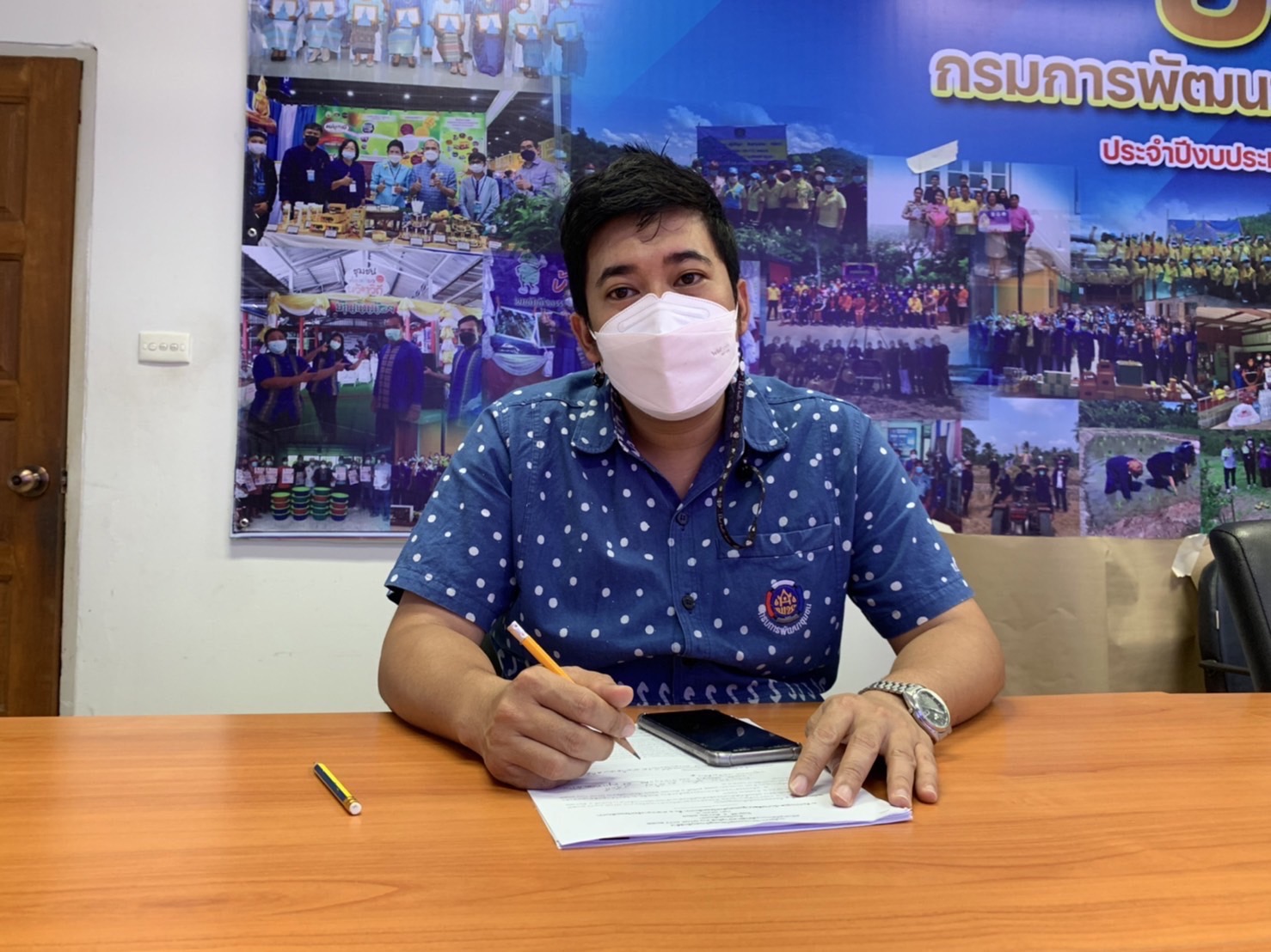 ??พช.ฉะเชิงเทราจัดประชุมโซนหมู่บ้านคนรักษ์ช้างสนับสนุนโครงการพัชรสุธาคชานุรักษ์ งาน OTOP CITY 2022 จังหวัดฉะเชิงเทรา