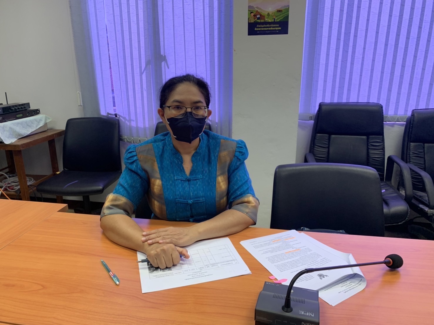 ??พช.ฉะเชิงเทราร่วมประชุมเตรียมความพร้อมการจัดแสดงและจำหน่ายสินค้าโซนหมู่บ้านคนรักษ์ช้างฯ ในงาน OTOP city 2022