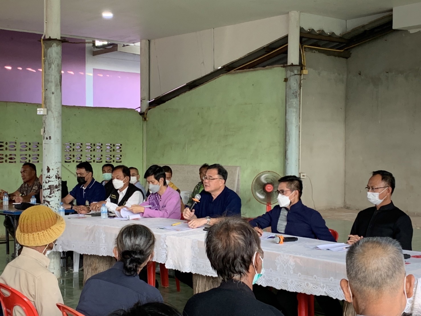 ??พช.ฉะเชิงเทราร่วมลงพื้นที่ประชุมหารือเพื่อพิจารณาแก้ไขปัญหาและเยียวยาประชาชนที่ได้รับผลกระทบจากช้างป่า