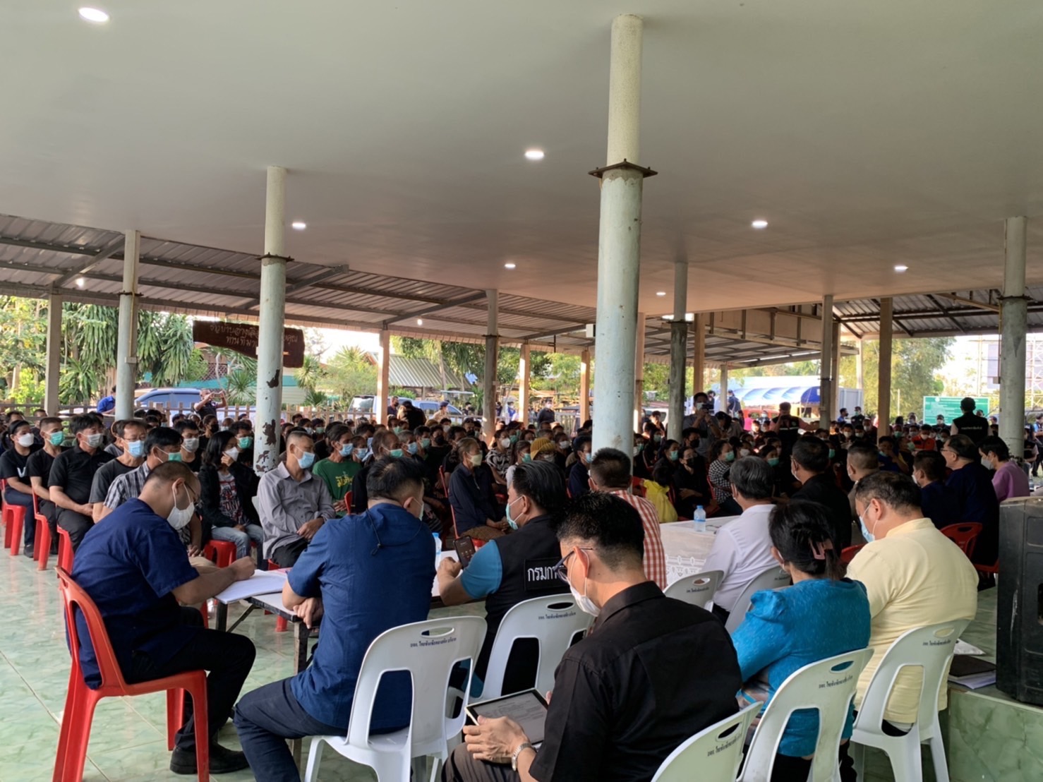 ??พช.ฉะเชิงเทราร่วมลงพื้นที่ประชุมหารือเพื่อพิจารณาแก้ไขปัญหาและเยียวยาประชาชนที่ได้รับผลกระทบจากช้างป่า