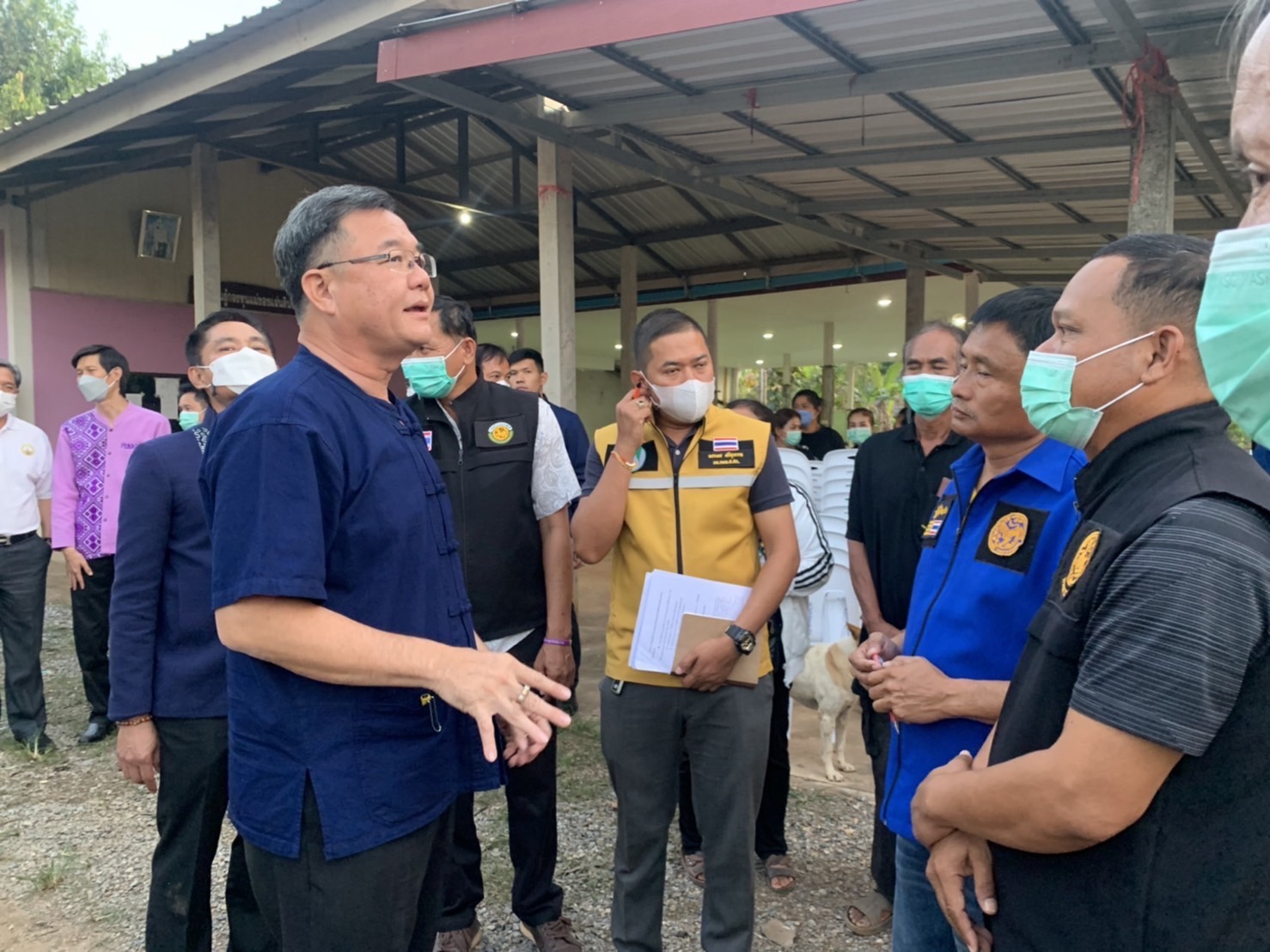 ??พช.ฉะเชิงเทราร่วมลงพื้นที่ประชุมหารือเพื่อพิจารณาแก้ไขปัญหาและเยียวยาประชาชนที่ได้รับผลกระทบจากช้างป่า