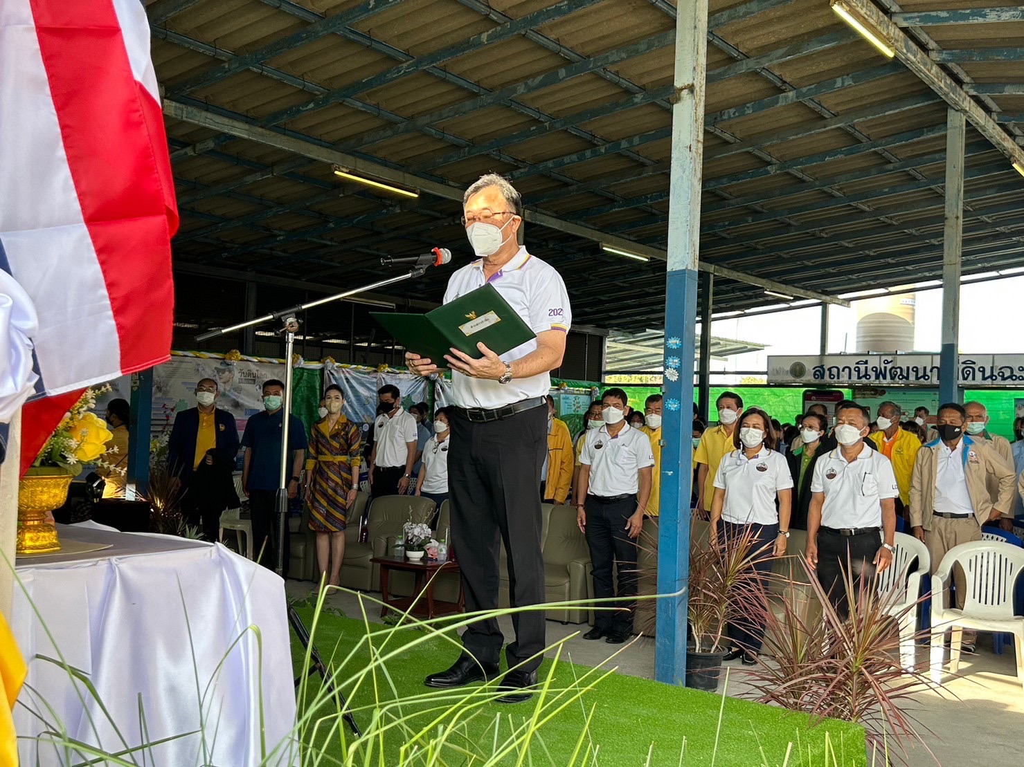 ??พช.ฉะเชิงเทราร่วมงานวันดินโลก ปี 2565 “Soils,where food begins : อาหารก่อกำเนิด เกิดจากดิน”