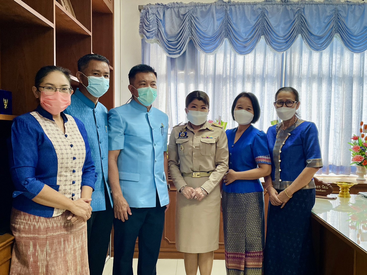 ??พช.ฉะเชิงเทราร่วมต้อนรับรองผู้ว่าราชการจังหวัดฉะเชิงเทราคนใหม่
