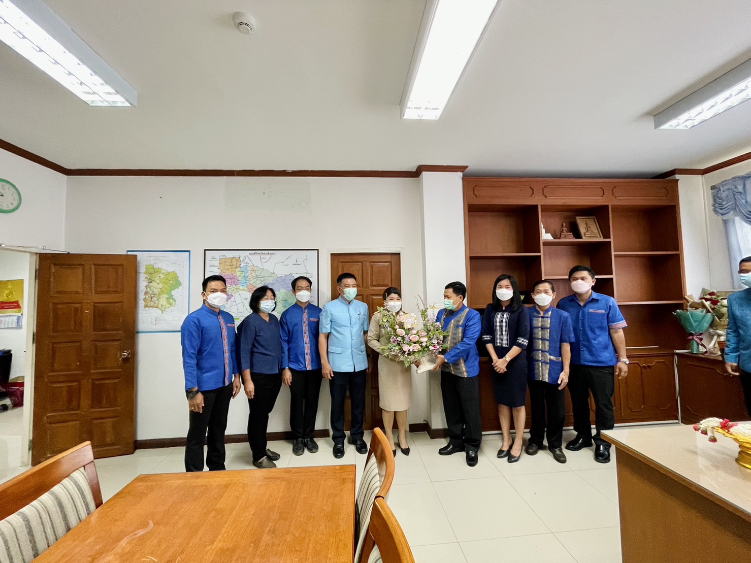 ??พช.ฉะเชิงเทราร่วมต้อนรับรองผู้ว่าราชการจังหวัดฉะเชิงเทราคนใหม่