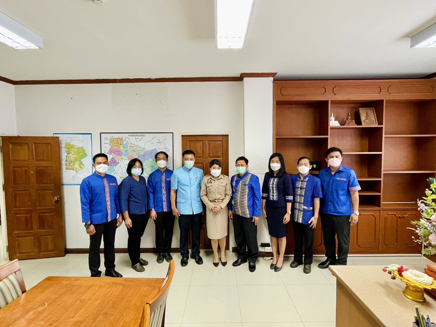 ??พช.ฉะเชิงเทราร่วมต้อนรับรองผู้ว่าราชการจังหวัดฉะเชิงเทราคนใหม่