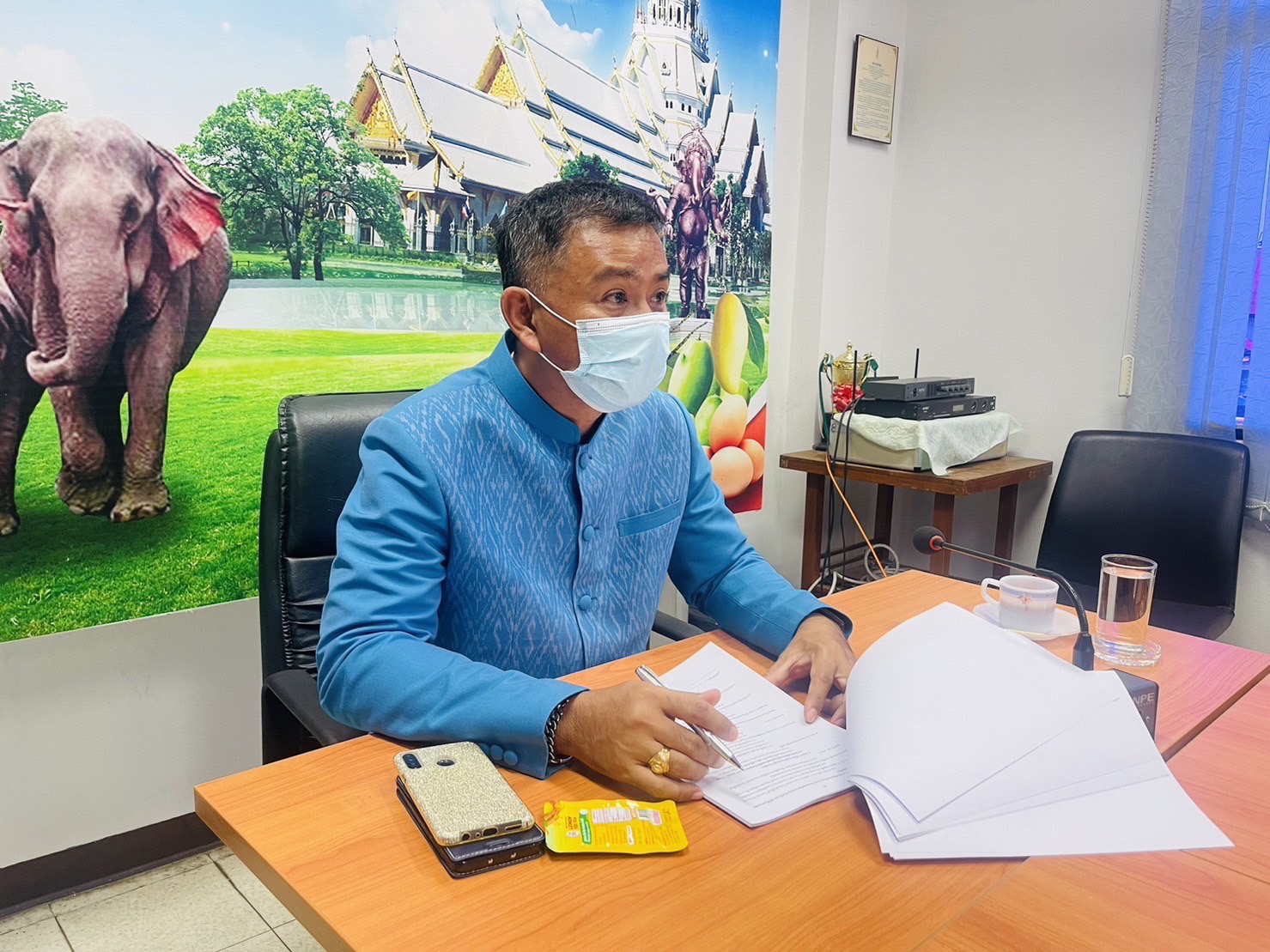 ??พช.ฉะเชิงเทราจัดประชุมผู้อำนวยการกลุ่มงาน/นักวิชาการพัฒนาชุมชน และเจ้าหน้าที่พัฒนาชุมชน จังหวัดฉะเชิงเทรา ประจำเดือน ธันวาคม 2565