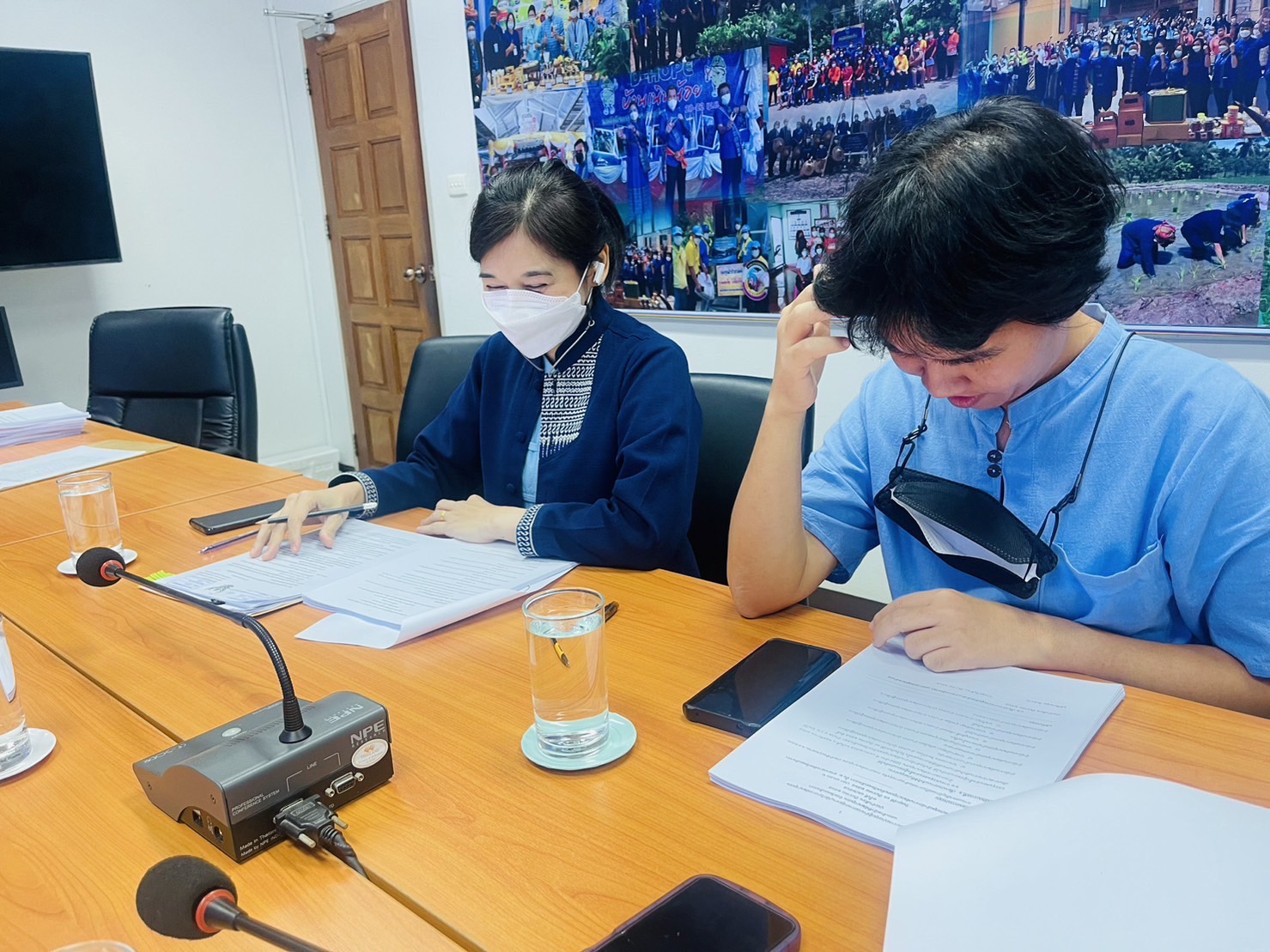 ??พช.ฉะเชิงเทราจัดประชุมผู้อำนวยการกลุ่มงาน/นักวิชาการพัฒนาชุมชน และเจ้าหน้าที่พัฒนาชุมชน จังหวัดฉะเชิงเทรา ประจำเดือน ธันวาคม 2565