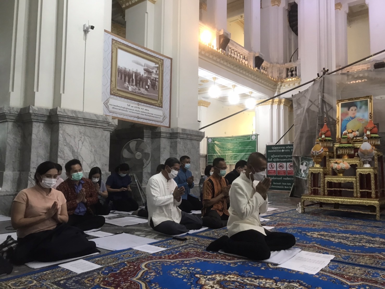 ??พช.ฉะเชิงเทราร่วมพิธีพระพุทธมนต์และเจริญจิตภาวนาถวายพระพรชัยมงคลแด่สมเด็จพระเจ้าลูกเธอ เจ้าฟ้าพัชรกิติยาภา นเรนทิราเทพยวดี กรมหลวงราชสาริณีสิริพัชร มหาวัชรราชธิดา