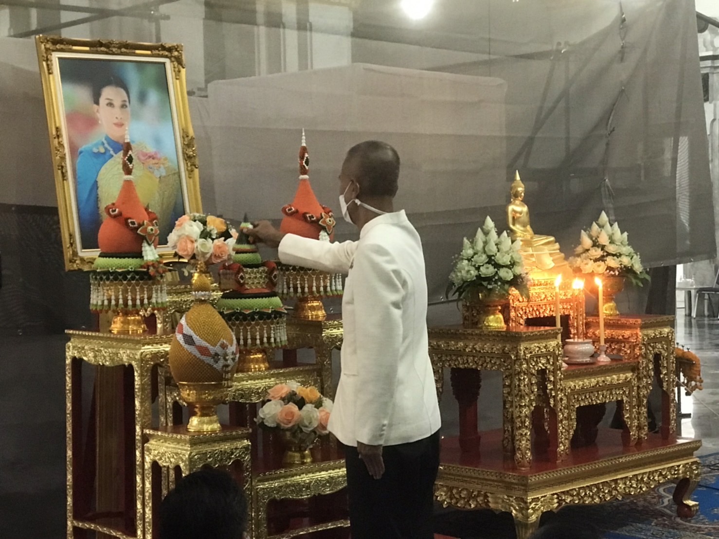 ??พช.ฉะเชิงเทราร่วมพิธีพระพุทธมนต์และเจริญจิตภาวนาถวายพระพรชัยมงคลแด่สมเด็จพระเจ้าลูกเธอ เจ้าฟ้าพัชรกิติยาภา นเรนทิราเทพยวดี กรมหลวงราชสาริณีสิริพัชร มหาวัชรราชธิดา